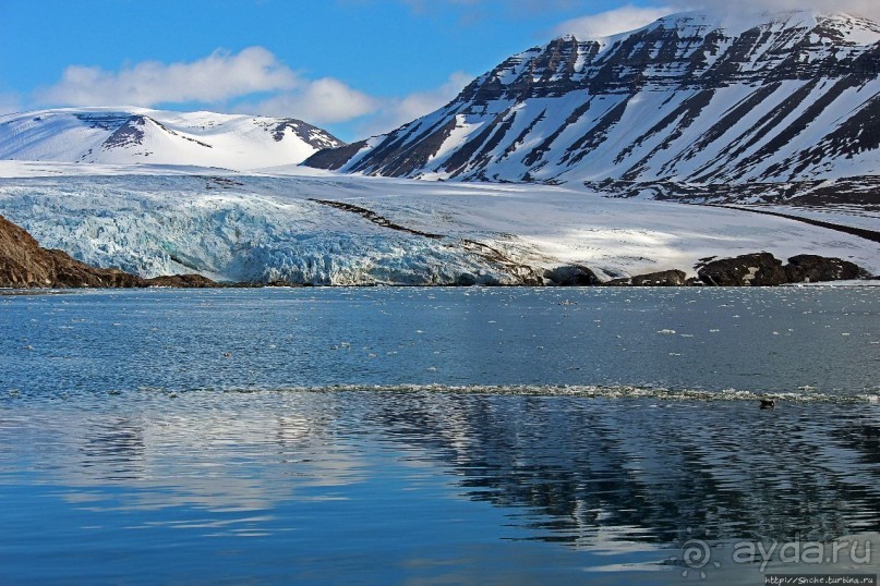 Ледничок-чок-чок ползет