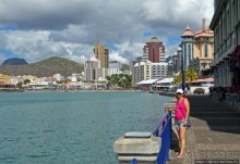 Набережная — самое цивильное место в столице Маврикия