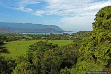 Север Кауаи, залив Ханалей — места для "дикого" отдыха