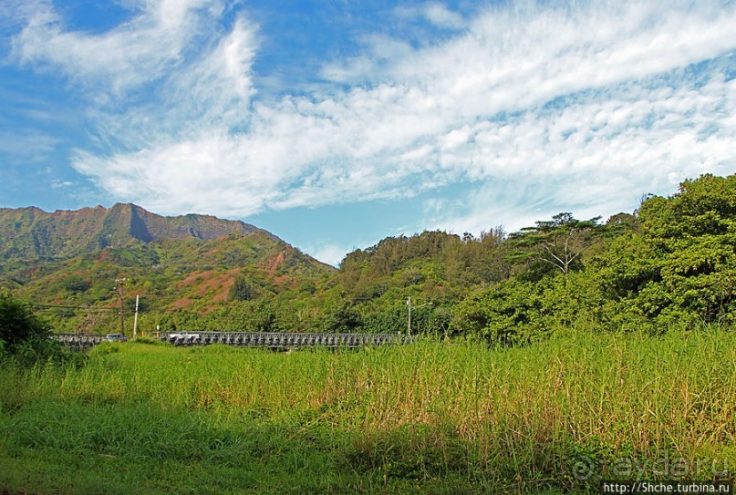 Север Кауаи, залив Ханалей — места для "дикого" отдыха