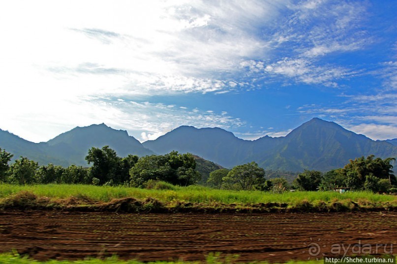 Север Кауаи, залив Ханалей — места для "дикого" отдыха
