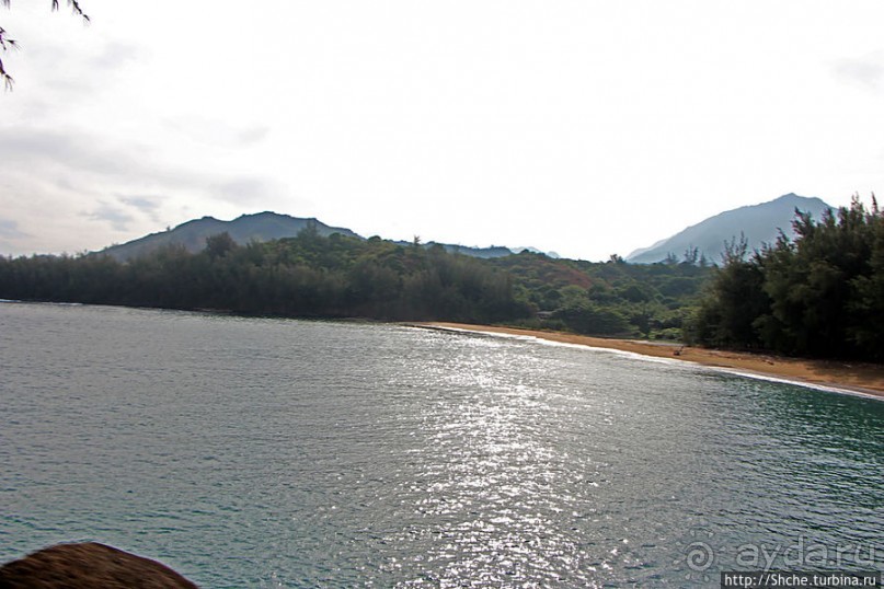 Север Кауаи, залив Ханалей — места для "дикого" отдыха