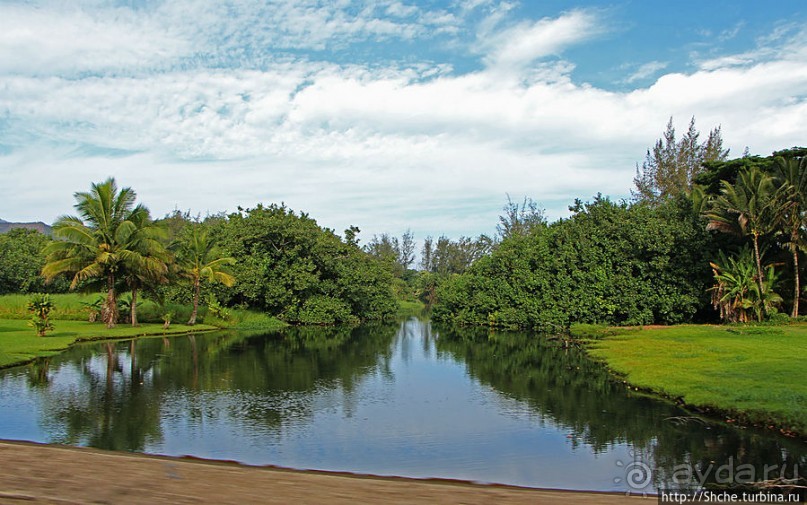 Север Кауаи, залив Ханалей — места для "дикого" отдыха