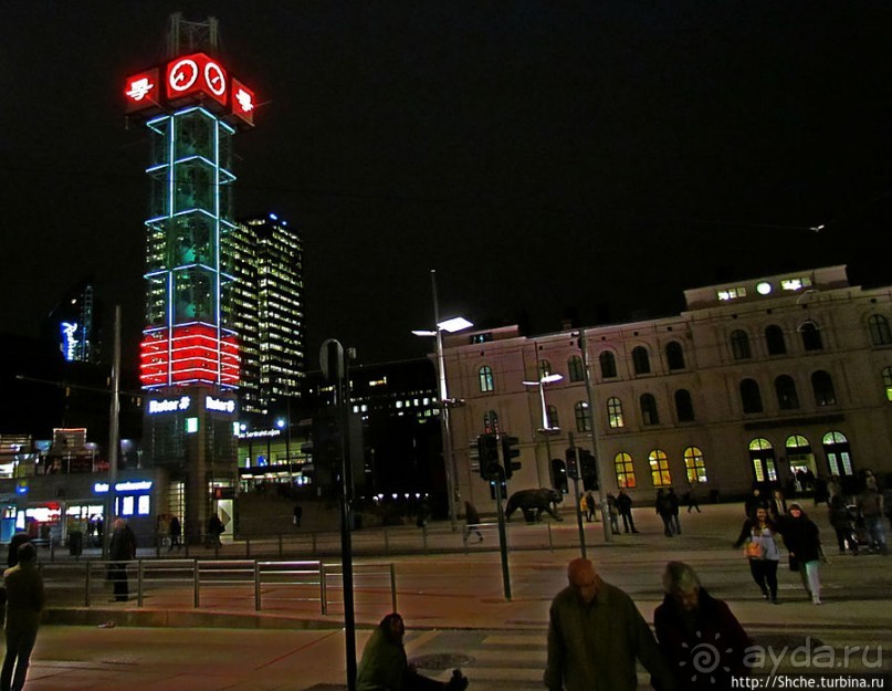 Вольяжной походкой по ночному Осло