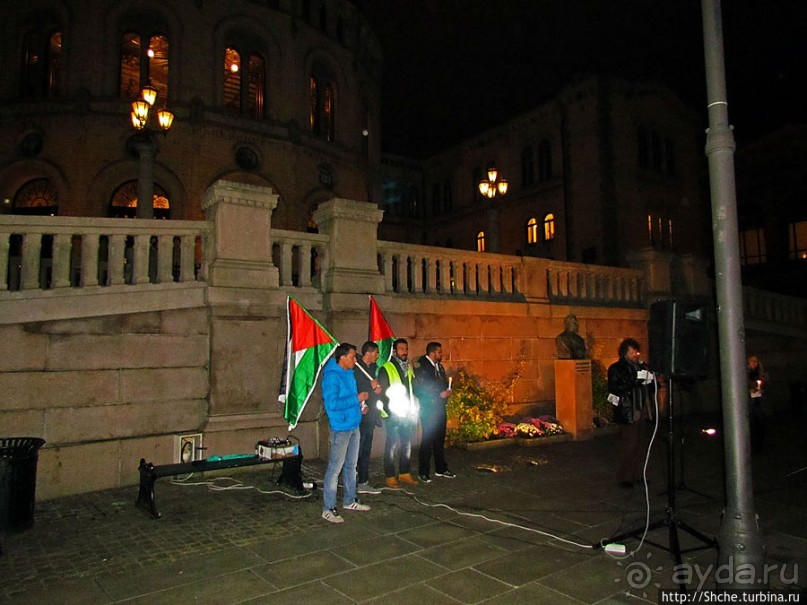 Вольяжной походкой по ночному Осло