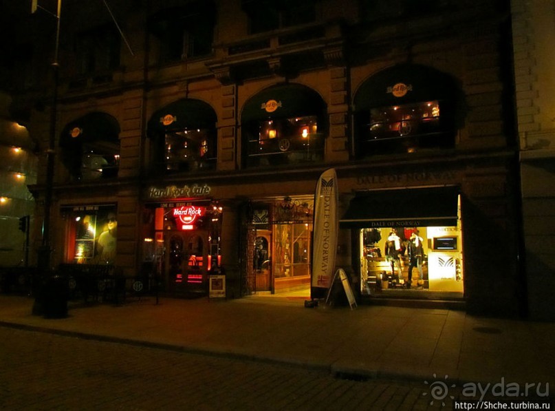 Вольяжной походкой по ночному Осло