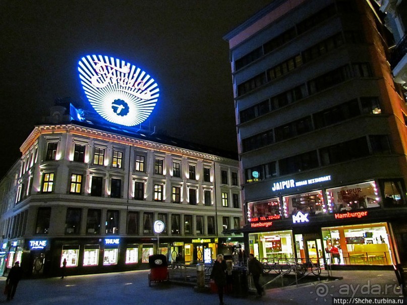 Вольяжной походкой по ночному Осло