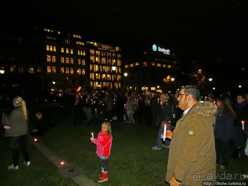 Вольяжной походкой по ночному Осло