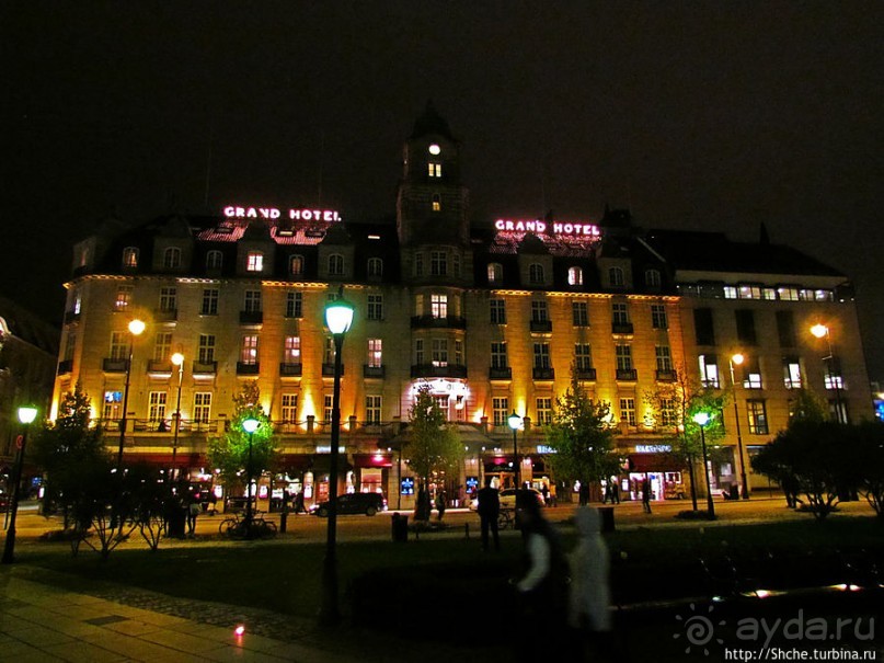 Вольяжной походкой по ночному Осло