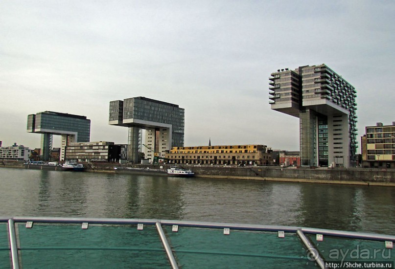 Из Кельна по Рейну против течения. Берег левый, берег правый