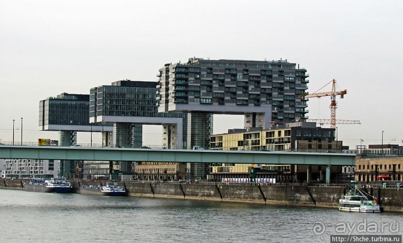 Из Кельна по Рейну против течения. Берег левый, берег правый