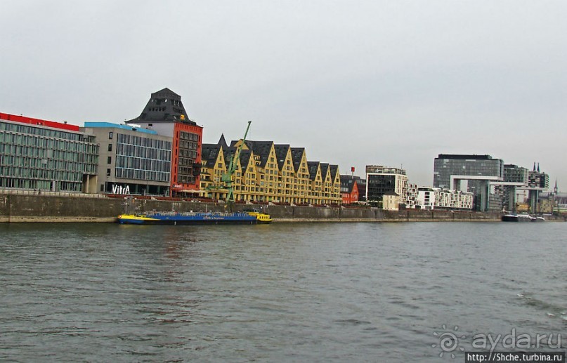 Из Кельна по Рейну против течения. Берег левый, берег правый