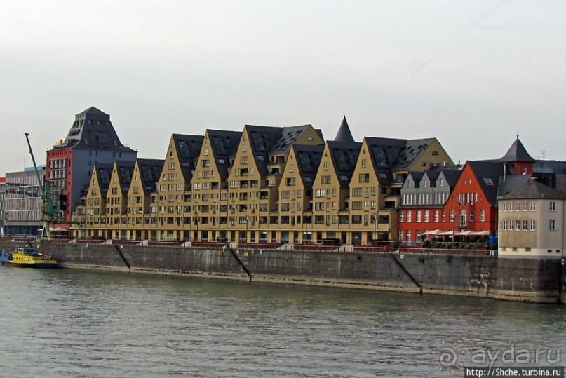 Из Кельна по Рейну против течения. Берег левый, берег правый