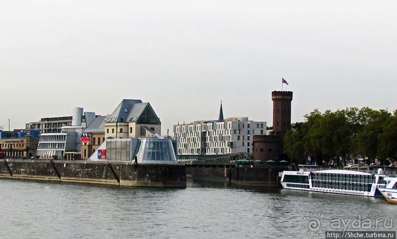 Из Кельна по Рейну против течения. Берег левый, берег правый