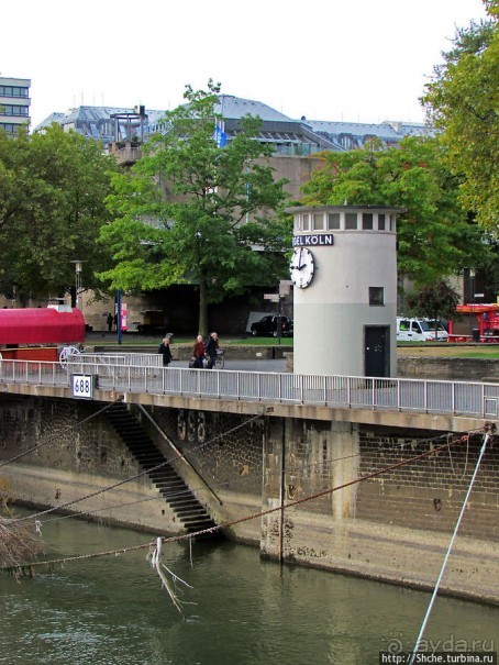 Из Кельна по Рейну против течения. Берег левый, берег правый