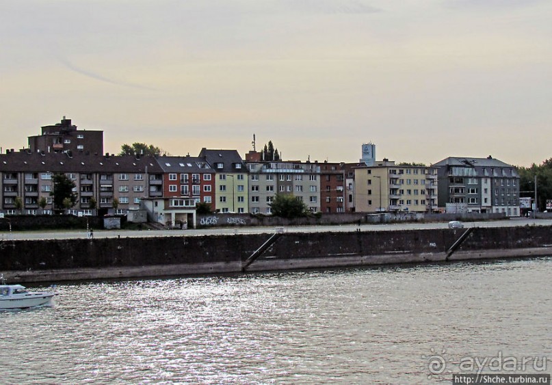 Из Кельна по Рейну против течения. Берег левый, берег правый