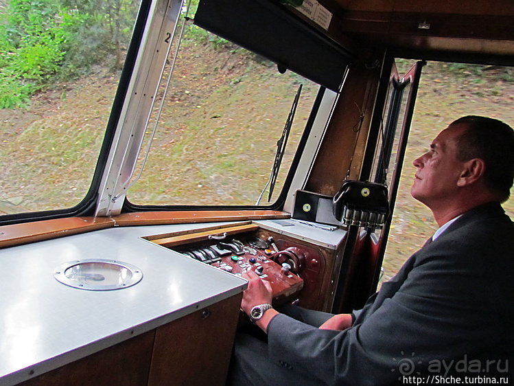 На фуникулере на гору Дракона — Драхенфельс (Drachenfels)