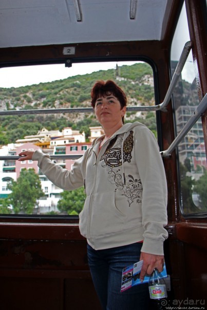 "Cable Car" на самый верх Гибралтара