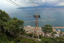 "Cable Car" на самый верх Гибралтара