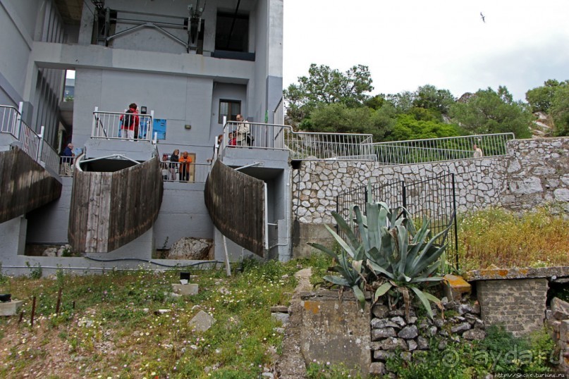 "Cable Car" на самый верх Гибралтара