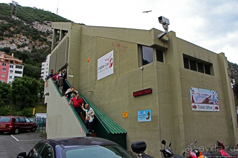 "Cable Car" на самый верх Гибралтара