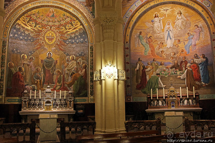 Базилика Богоматери Розария в Лурде (нижняя)