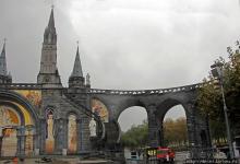 Базилика Богоматери Розария в Лурде (нижняя)