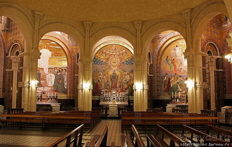 Базилика Богоматери Розария в Лурде (нижняя)