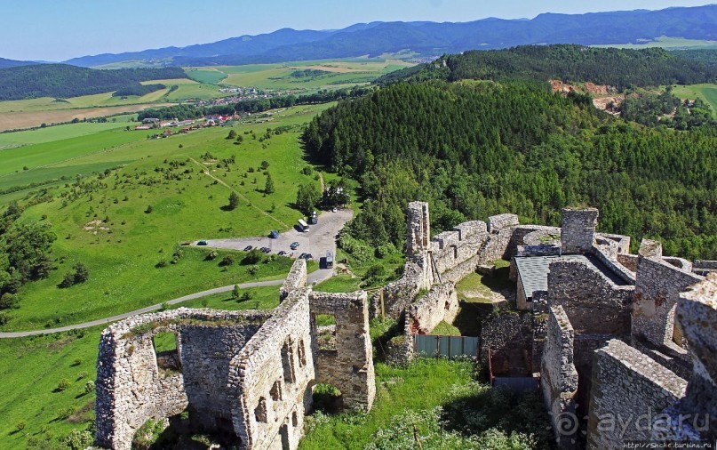 В чистом поле Град стоит... Spišsky hrad ( ЮНЕСКО 620-001)
