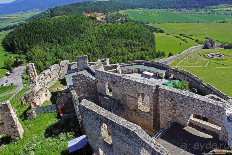 В чистом поле Град стоит... Spišsky hrad ( ЮНЕСКО 620-001)