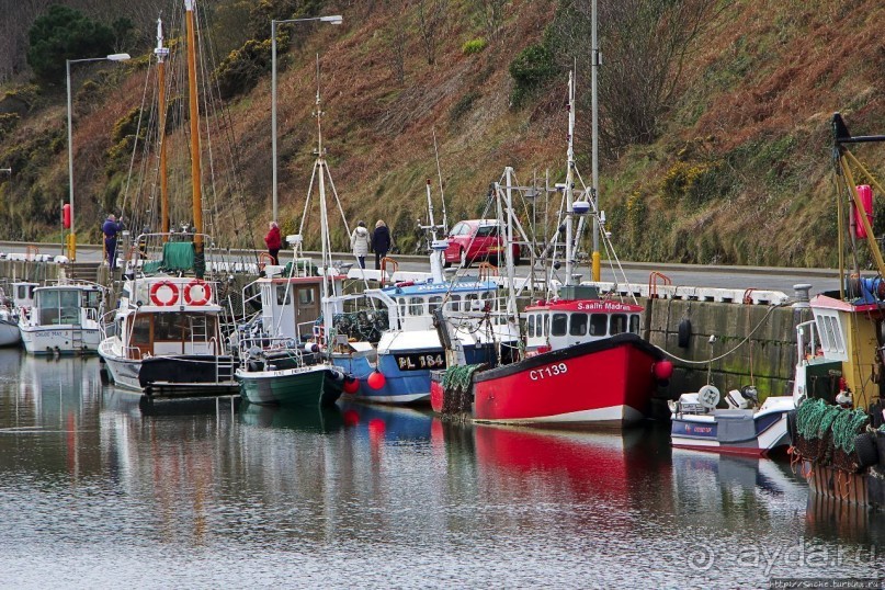 Бухта и марина мэнского городка Пил