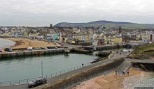 Бухта и марина мэнского городка Пил