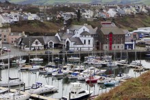 Бухта и марина мэнского городка Пил