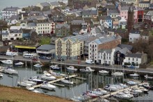 Бухта и марина мэнского городка Пил