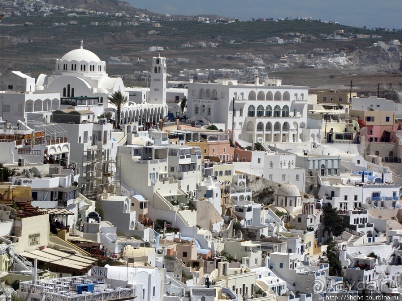 Фира — прекрасная столица Санторини, 2 часа тихого восторга