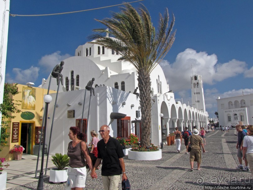 Фира — прекрасная столица Санторини, 2 часа тихого восторга