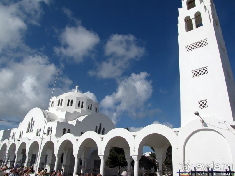 Фира — прекрасная столица Санторини, 2 часа тихого восторга