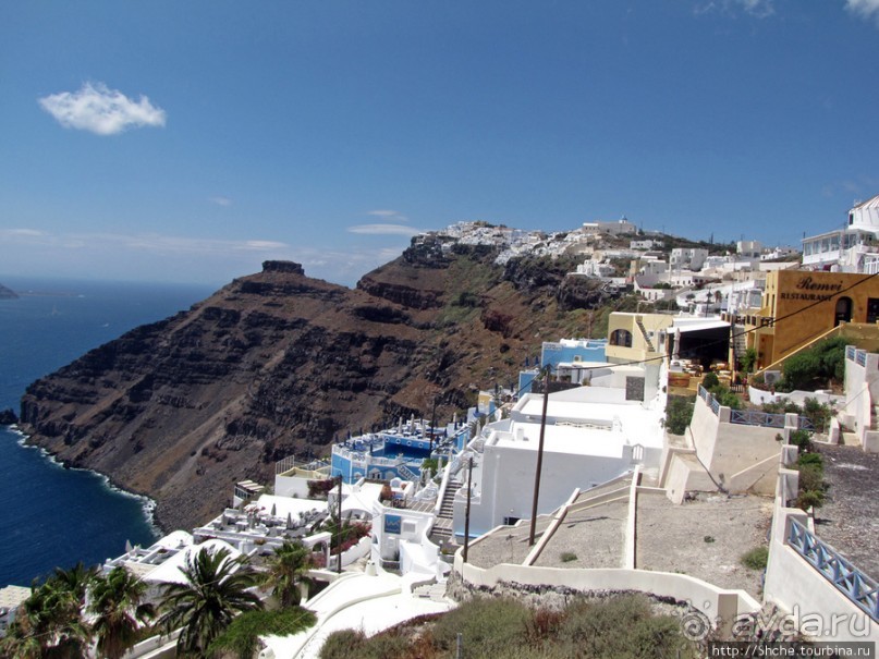 Фира — прекрасная столица Санторини, 2 часа тихого восторга