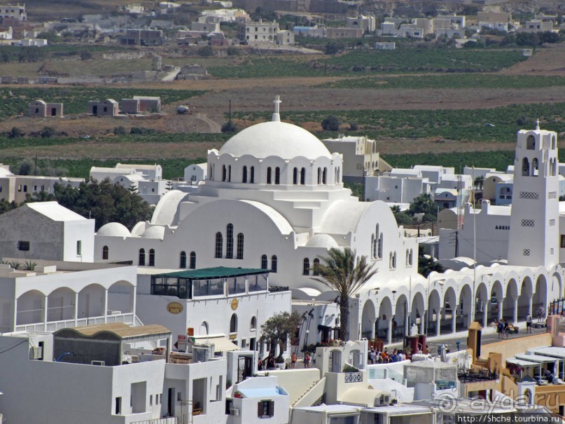 Фира — прекрасная столица Санторини, 2 часа тихого восторга
