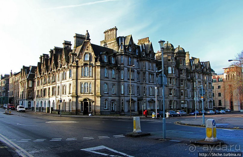 Викторианский район Эдинбурга — Уэст-Энд (West End)
