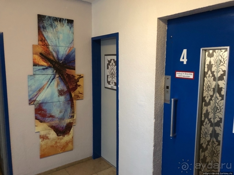 Дизайнерский отель почти в центре Саарбрюккена