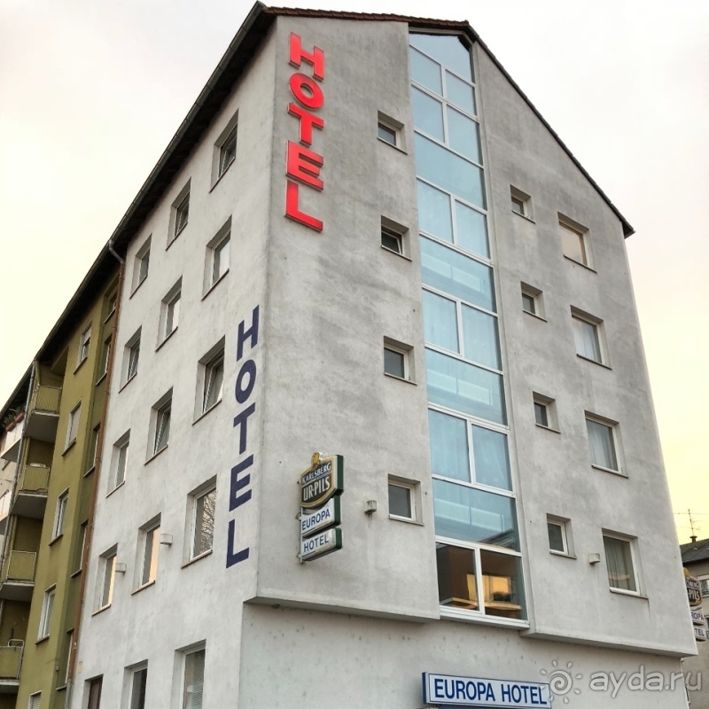 Дизайнерский отель почти в центре Саарбрюккена