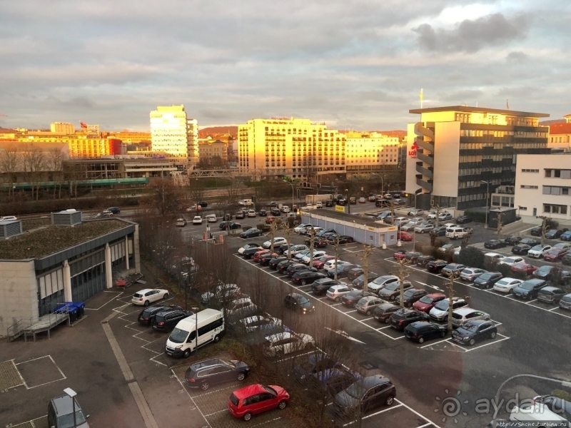 Дизайнерский отель почти в центре Саарбрюккена