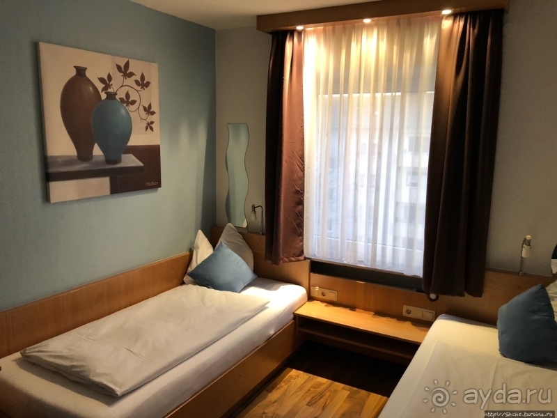 Дизайнерский отель почти в центре Саарбрюккена