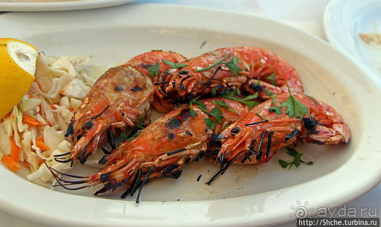 Отличная рыбная таверна с шикарной панорамой в Афитосе