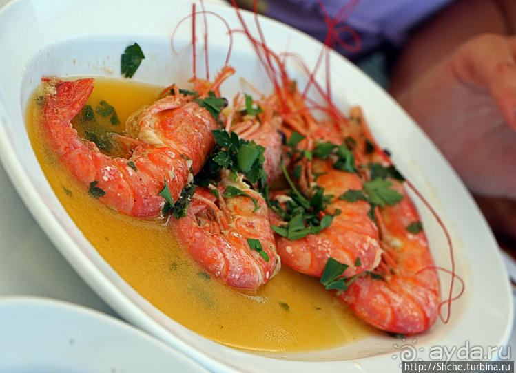 Отличная рыбная таверна с шикарной панорамой в Афитосе