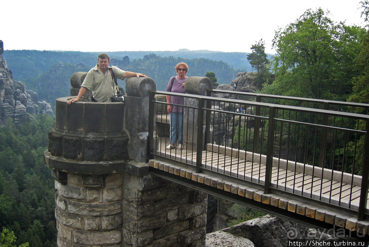 ЧМ-2006 по футболу в Германии. Саксонская Швейцария. Бастай