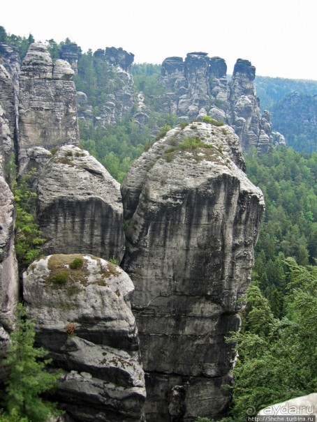 ЧМ-2006 по футболу в Германии. Саксонская Швейцария. Бастай