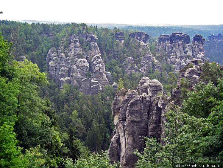ЧМ-2006 по футболу в Германии. Саксонская Швейцария. Бастай