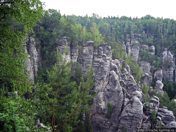 ЧМ-2006 по футболу в Германии. Саксонская Швейцария. Бастай